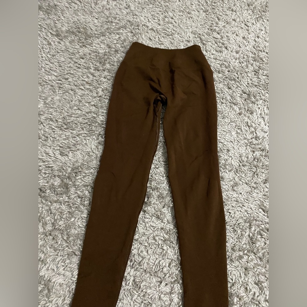brown leggings